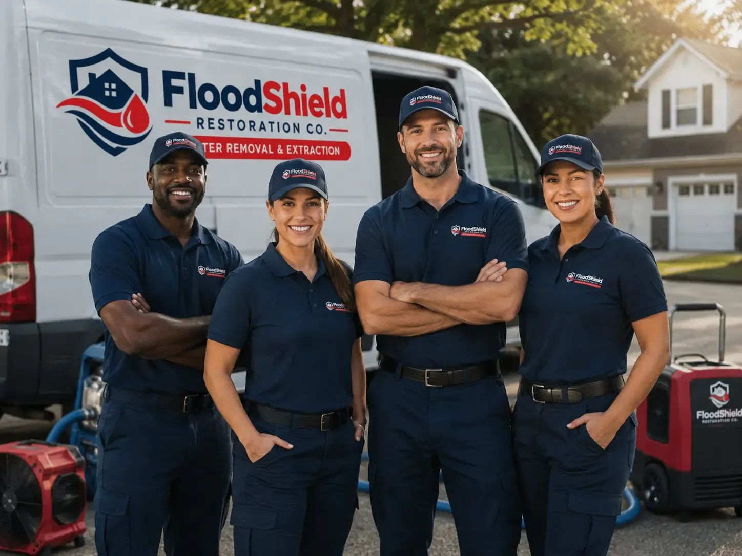Flood Damage Restoration company in Moffett, OK